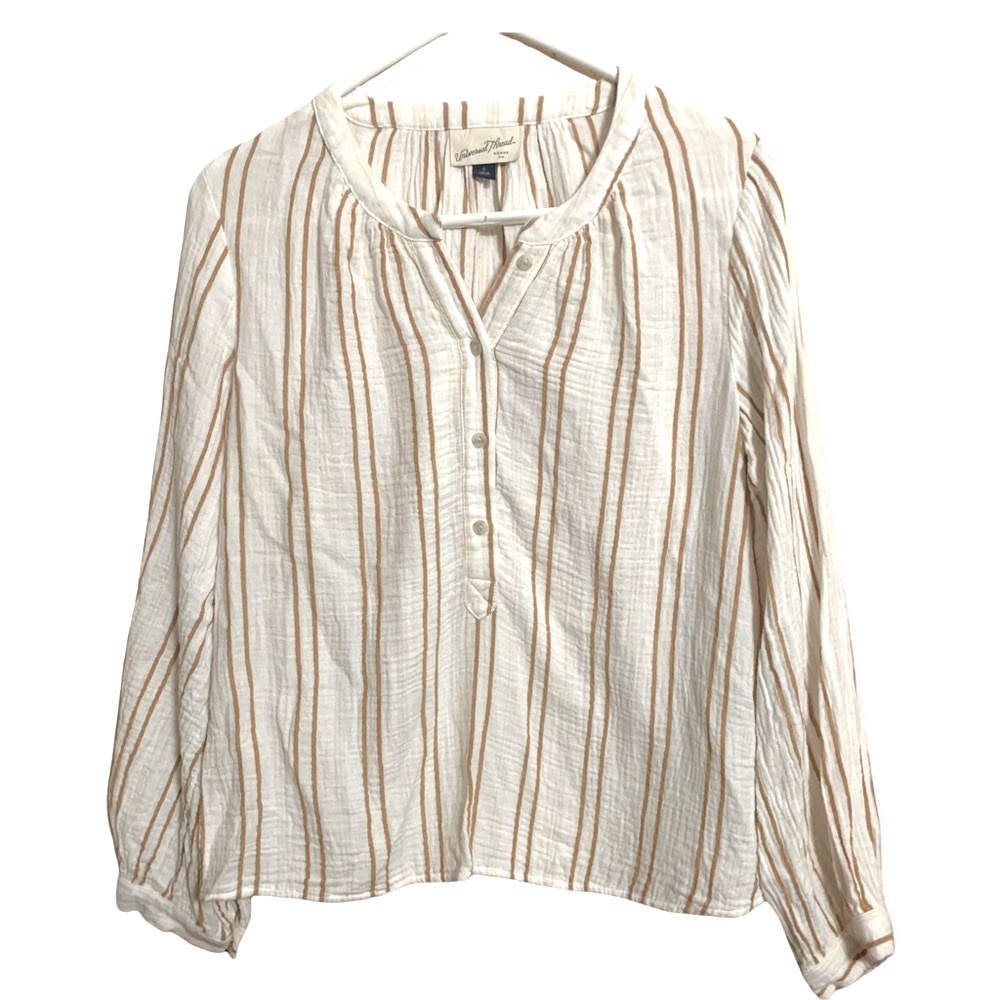 Universal Thread Soft Striped Blouse S/M
